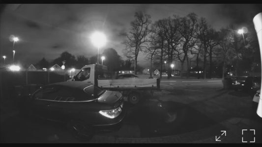 SANTA FLYING ON DOORBELL!